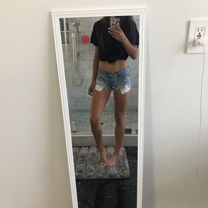 Low rise festival shorts
